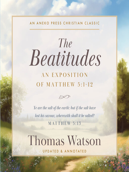 Title details for The Beatitudes by Thomas Watson - Wait list